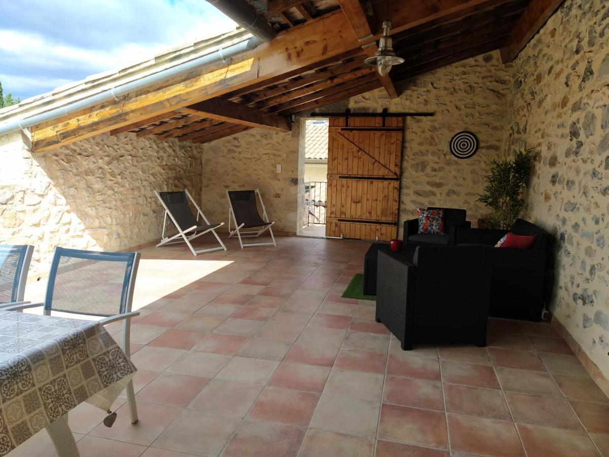 Charmante Bastide A Vallon Pont D'Arc Luaran gambar